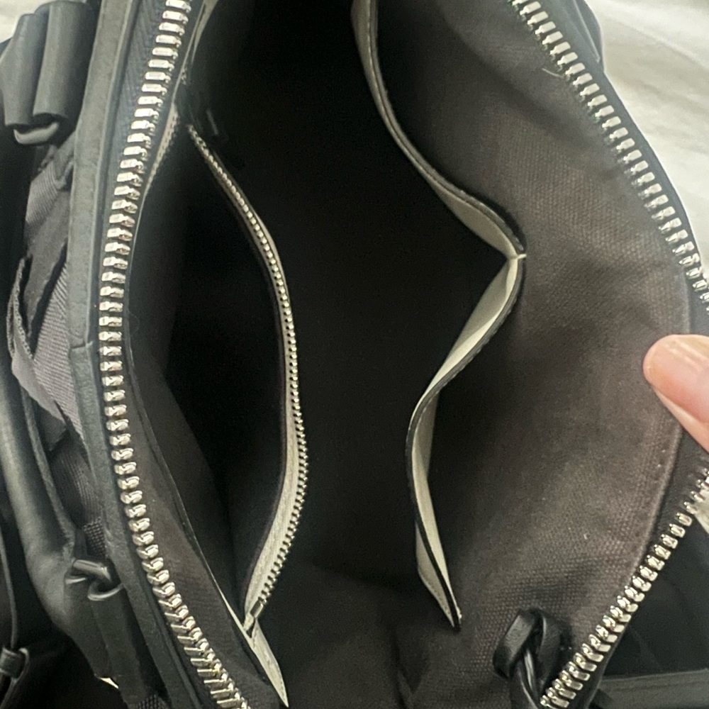 Rag & Bone zip handbag with removable shoulder strap - Picture 7 of 7